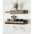 Hanging Make Solid wood wine glass rack